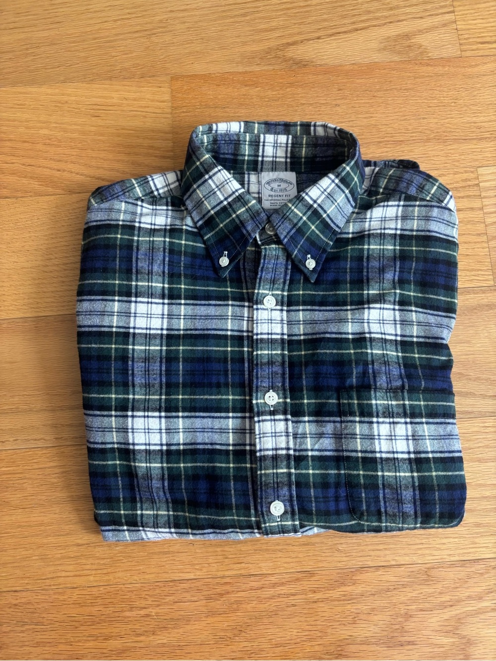 Brooks Brothers Regent Fit Flannel Shirt - Campbell Plaid